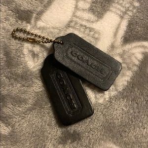 Pair of 2 Coach Tags- Used